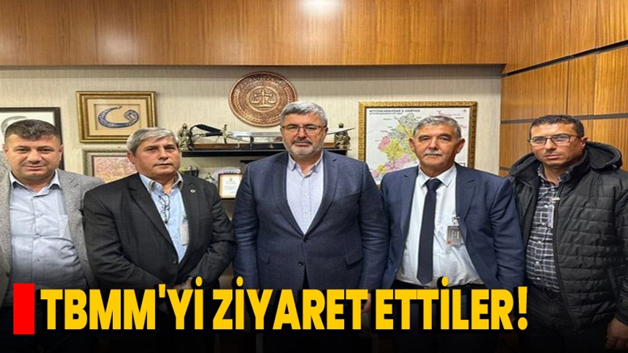 Tbmm Yi Ziyaret Ettiler Afyon Haber Odak Gazetesi Son Dakika