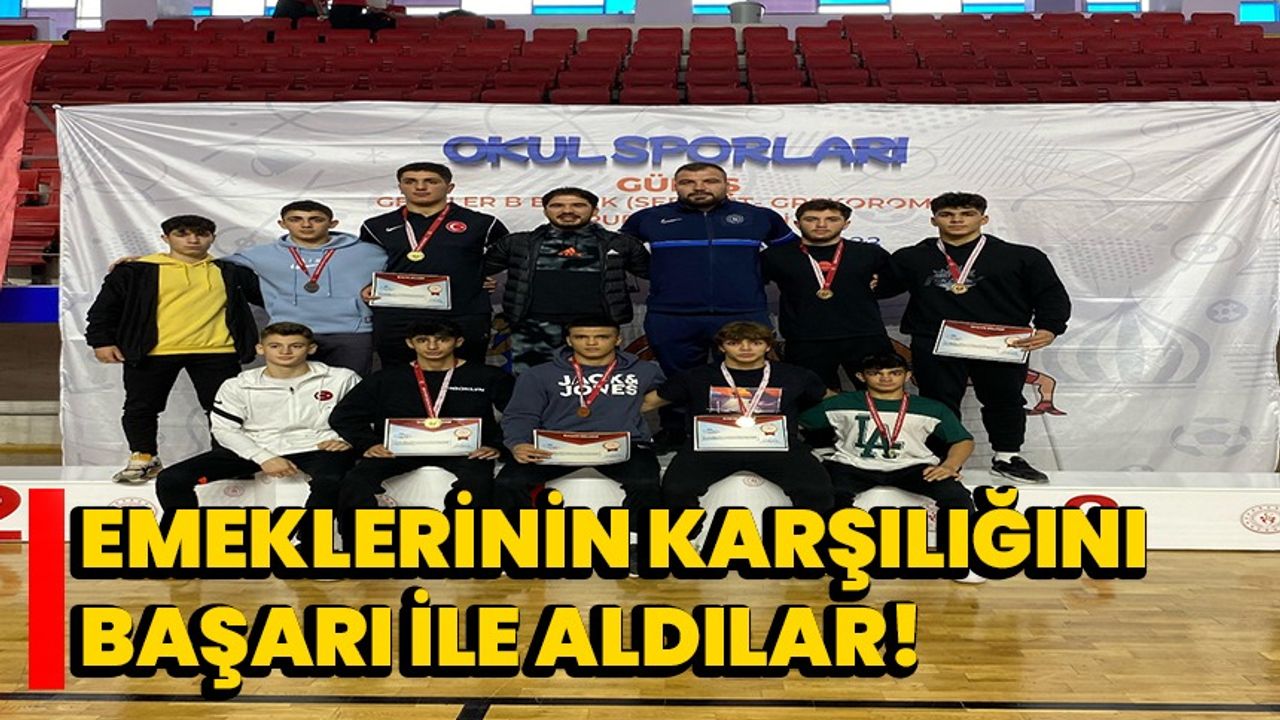 Türkiye Şampiyonasından 1 Altın 2 Bronz Madalya