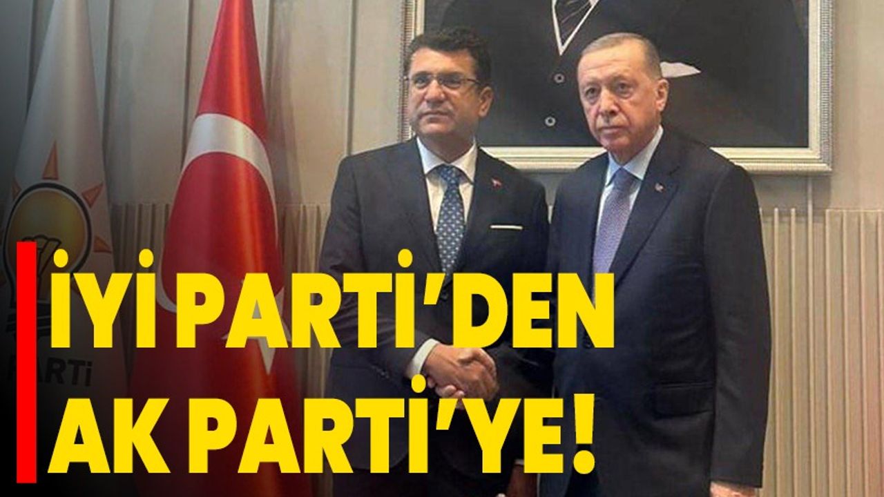 İYİ Parti’den istifa eden Mehmet Tosun, AK Parti’nin adayı oldu!