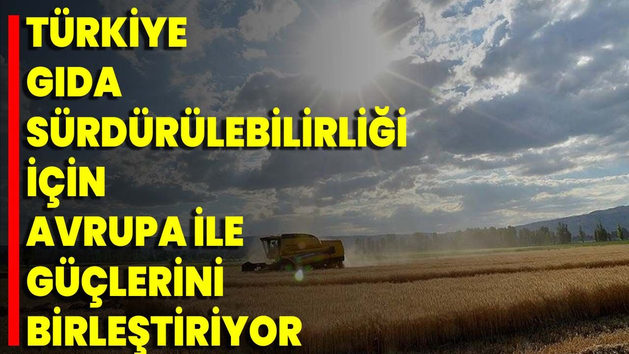 Türkiye Gıda Sürdürülebilirliği İçin Avrupa İle Güçlerini Birleştiriyor