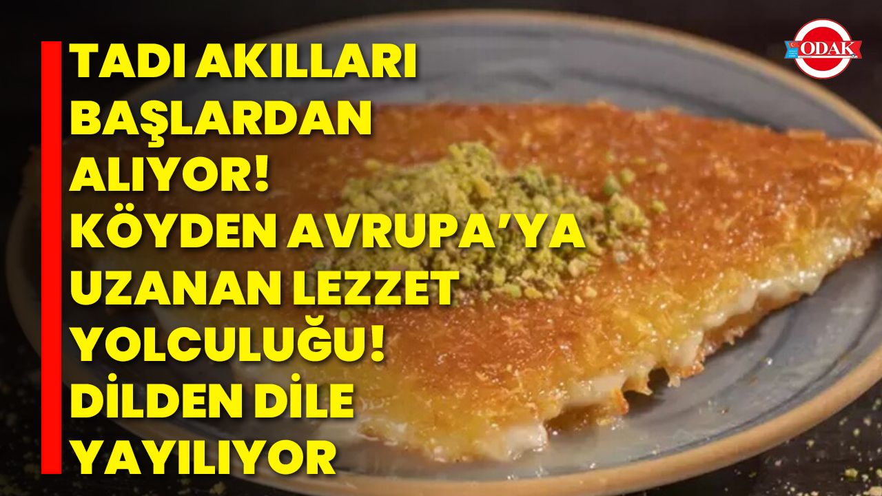 Tadı Akılları Başlardan Alıyor! Köyden Avrupa’ya Uzanan Lezzet Yolculuğu! Dilden Dile Yayılıyor