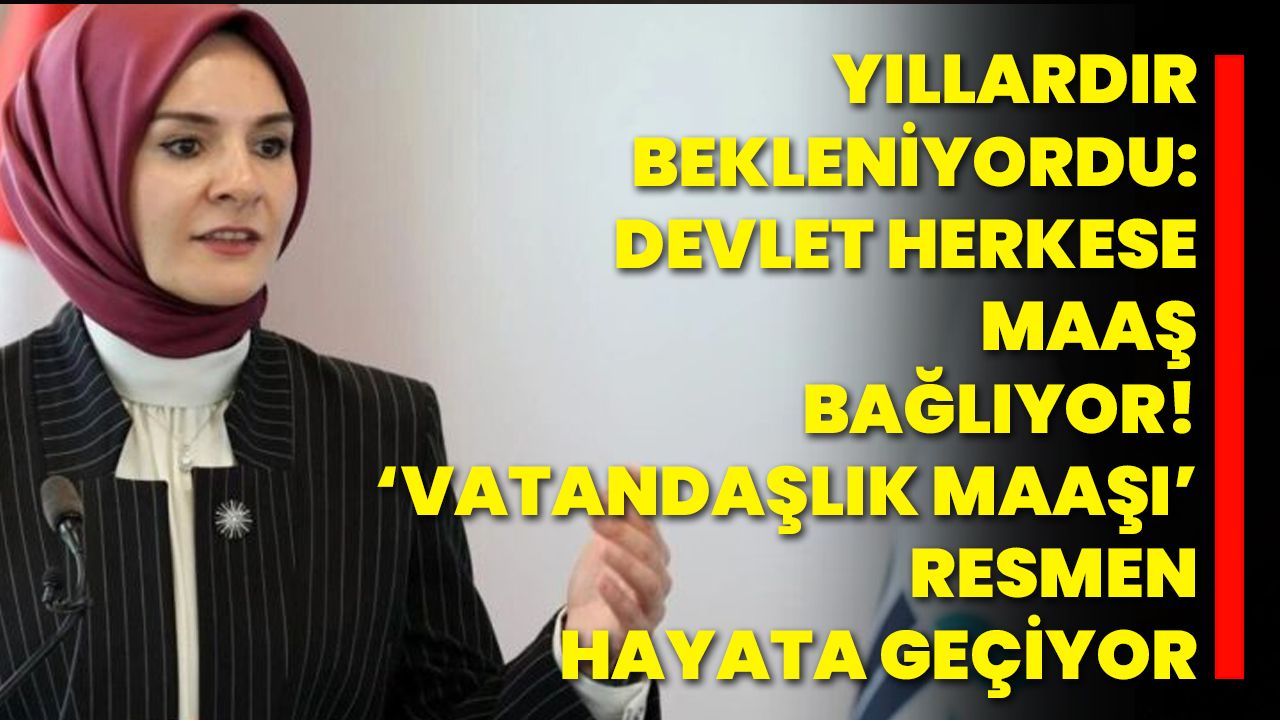Yıllardır Bekleniyordu: Devlet Herkese Maaş Bağlıyor! ‘Vatandaşlık Maaşı’ Resmen Hayata Geçiyor