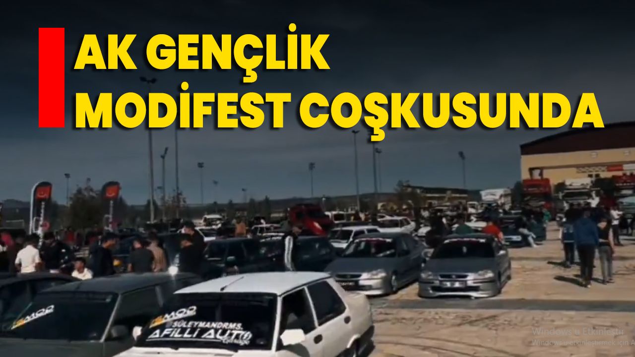 AK Gençlik Modifest Coşkusunda
