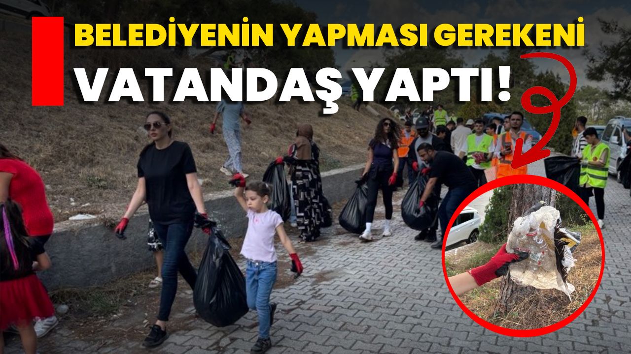 Belediyenin Yapması Gerekeni Vatandaş Yaptı!