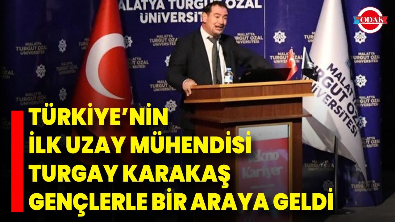 Türkiye’nin İlk Uzay Mühendisi Turgay Karakaş Gençlerle Bir Araya Geldi