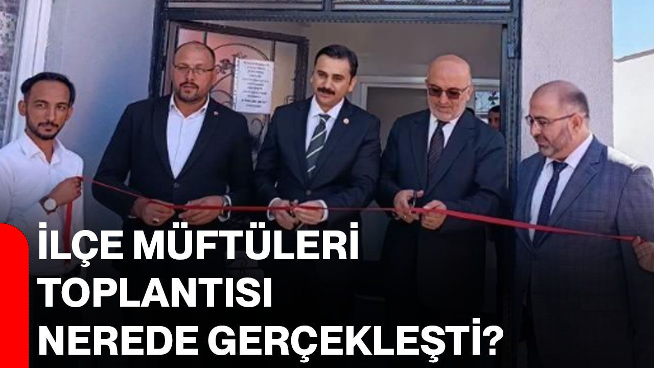 Afyonkarahisar’da ilçe müftüleri toplantısı Bayat’ta gerçekleştirildi
