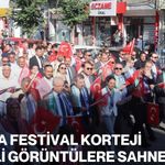 Çay'da Festival Korteji renkli görüntülere sahne oldu