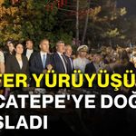 Zafer yürüyüşü Kocatepe'ye doğru başladı