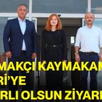 Başmakçı Kaymakamı Bayri’ye hayırlı olsun ziyareti