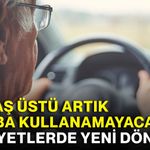 65 yaş üstü artık araba kullanamayacak mı? Ehliyetlerde yeni dönem
