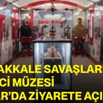 Çanakkale savaşları gezici müzesi Dinar’da ziyarete açıldı
