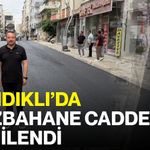 Sandıklı’da Mezbahane Caddesi yenilendi