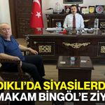 Sandıklı’da siyasilerden Kaymakam Bingöl’e ziyaret!