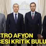 Gastro Afyon öncesi kritik buluşma