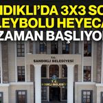 Sandıklı’da 3x3 Sokak Voleybolu heyecanı ne zaman başlıyor?