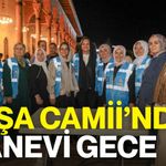 Paşa Camii’nde manevi gece