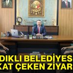Sandıklı Belediyesinde dikkat çeken ziyaret!