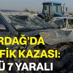 Emirdağ’da trafik kazası: 1 ölü 7 yaralı
