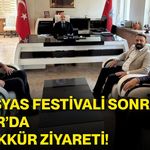 Marsyas Festivali sonrası Dinar’da teşekkür ziyareti!