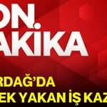 Emirdağ’da yürek yakan iş kazası