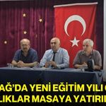 Emirdağ’da yeni eğitim yılı öncesi hazırlıklar masaya yatırıldı