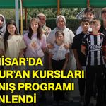 İscehisar’da Yaz Kur’an Kursları kapanış programı düzenlendi
