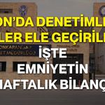 Afyon’da denetimlerde neler ele geçirildi? İşte emniyetin bir haftalık bilançosu