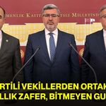 AK Partili Vekillerden ortak duygu: 104 yıllık zafer, bitmeyen gurur