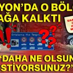Afyon’da o bölge ayağa kalktı: “Daha ne olsun istiyorsunuz?”