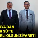 Özkaya’dan Ömer Süt’e hayırlı olsun ziyareti