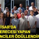İscehisar’da LGS derecesi yapan öğrenciler ödüllendirildi