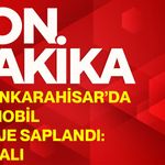 Afyonkarahisar’da otomobil refüje saplandı: 2 yaralı