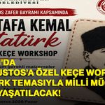 Afyon’da 30 Ağustos’a özel keçe workshop: Atatürk temasıyla milli mücadele ruhu yaşatılacak