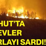 Şuhut’ta alevler tarlayı sardı!