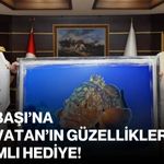Yiğitbaşı’na Mavi Vatan’ın güzelliklerinden anlamlı hediye!