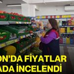 Afyon’da fiyatlar sahada incelendi