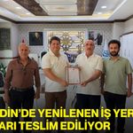 Bolvadin’de yenilenen iş yerlerinin tapuları teslim ediliyor