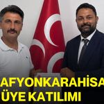 MHP Afyonkarahisar’da yeni üye katılımı