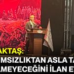 Vali Aktaş: “Bağımsızlıktan asla taviz verilmeyeceğini ilan ettik”