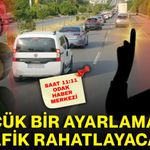 Küçük bir ayarlama ile trafik rahatlayacak