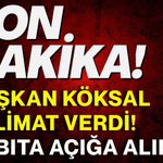 Başkan Köksal talimat verdi! Zabıta açığa alındı