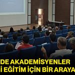 AFSÜ’de akademisyenler hangi eğitim için bir araya geldi?