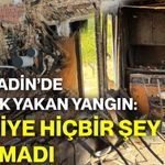 Bolvadin’de yürek yakan yangın: Geriye hiçbir şey kalmadı