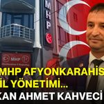 İşte MHP Afyonkarahisar’ın yeni il yönetimi... Başkan Ahmet Kahveci