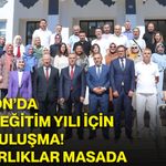 Afyon’da yeni eğitim yılı için ilk buluşma! Hazırlıklar masada
