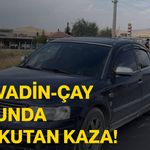Bolvadin-Çay yolunda korkutan kaza!