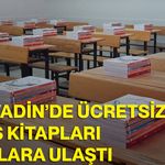 Bolvadin’de ücretsiz ders kitapları sıralara ulaştı