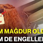 Hem mağdur oldu, hem de engellendi!