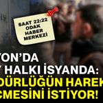 Afyon’da köy halkı isyanda: Müdürlüğün harekete geçmesini istiyor!