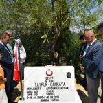Şehit Çankaya dualarla yad edildi